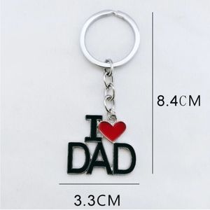 🆕️ "I ❤️ Dad" Keychain, Father's Day Gift Present Stocking Stuffer